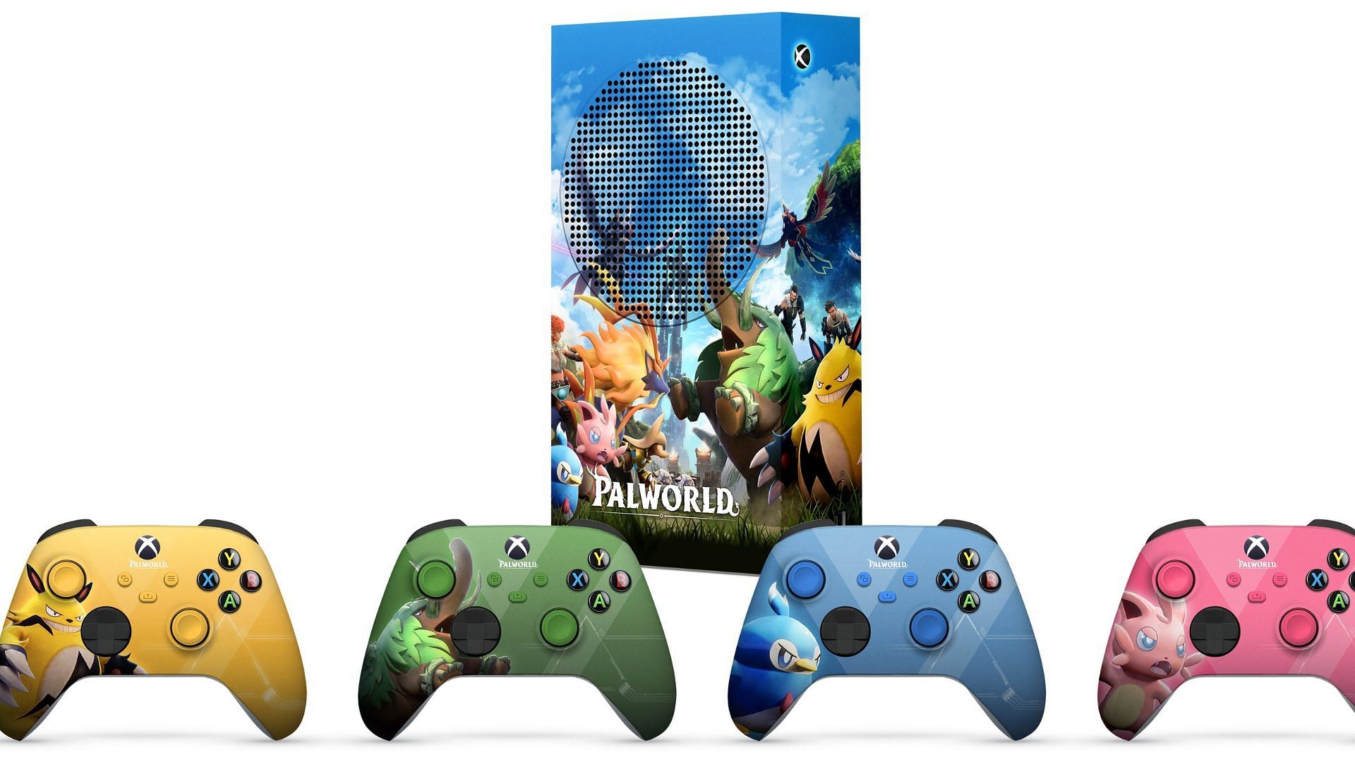The Xbox Series S Palworld special edition console giveaway is current going on (Image via Xbox/X)