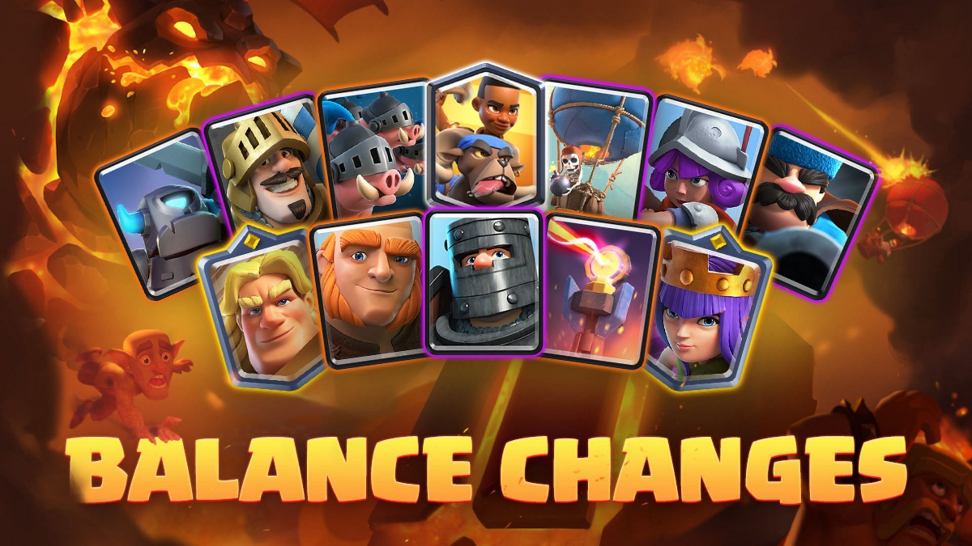 Clash Royale balance changes