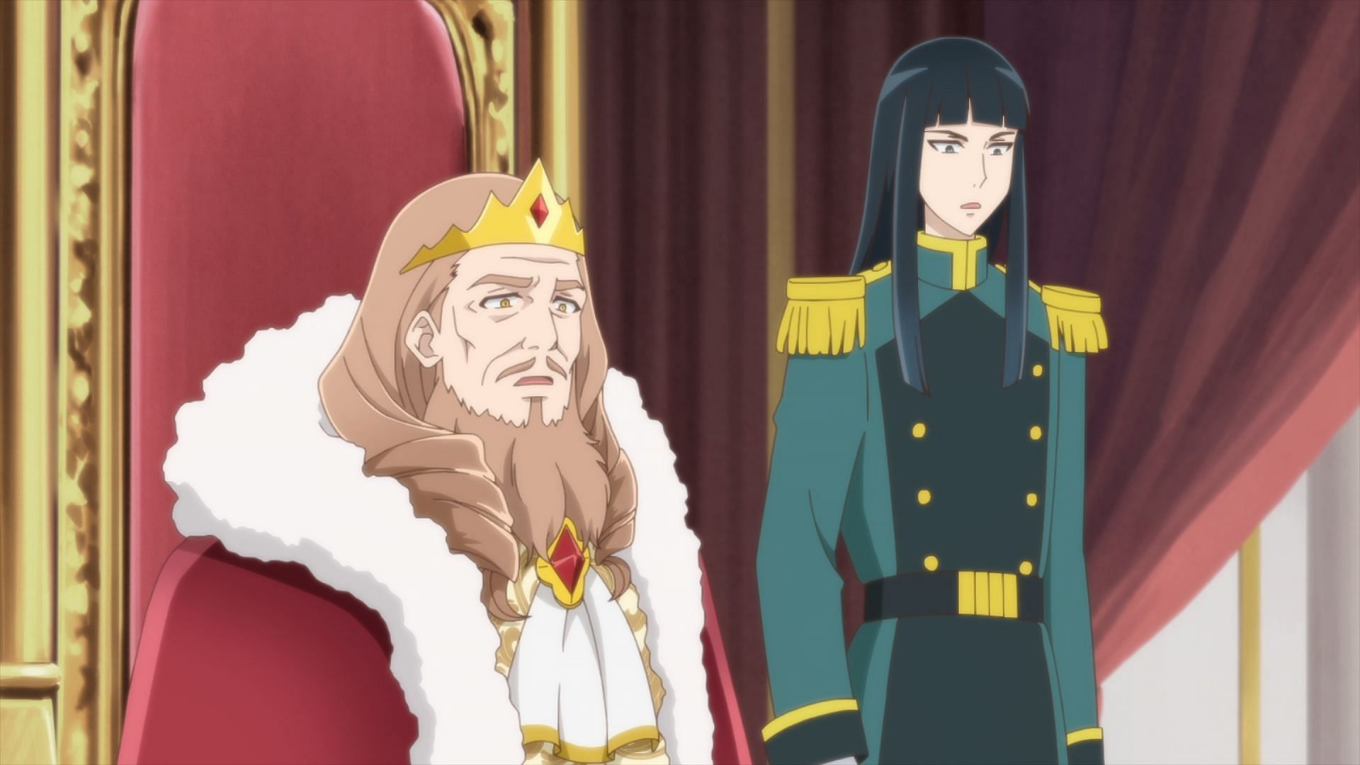 The King and Sir Vent yet again scheme to ensure Elise&#039;s failure in Doctor Elise episode 7 (Image via Maho Film)