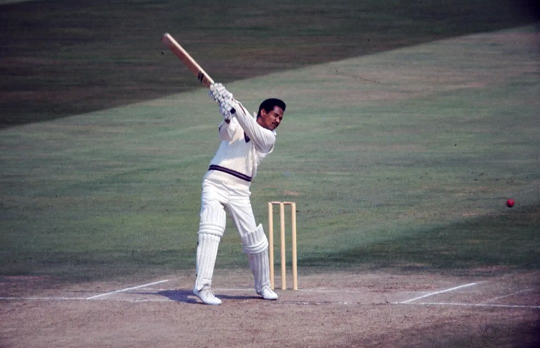 Sir Gary Sobers playing for the West Indies