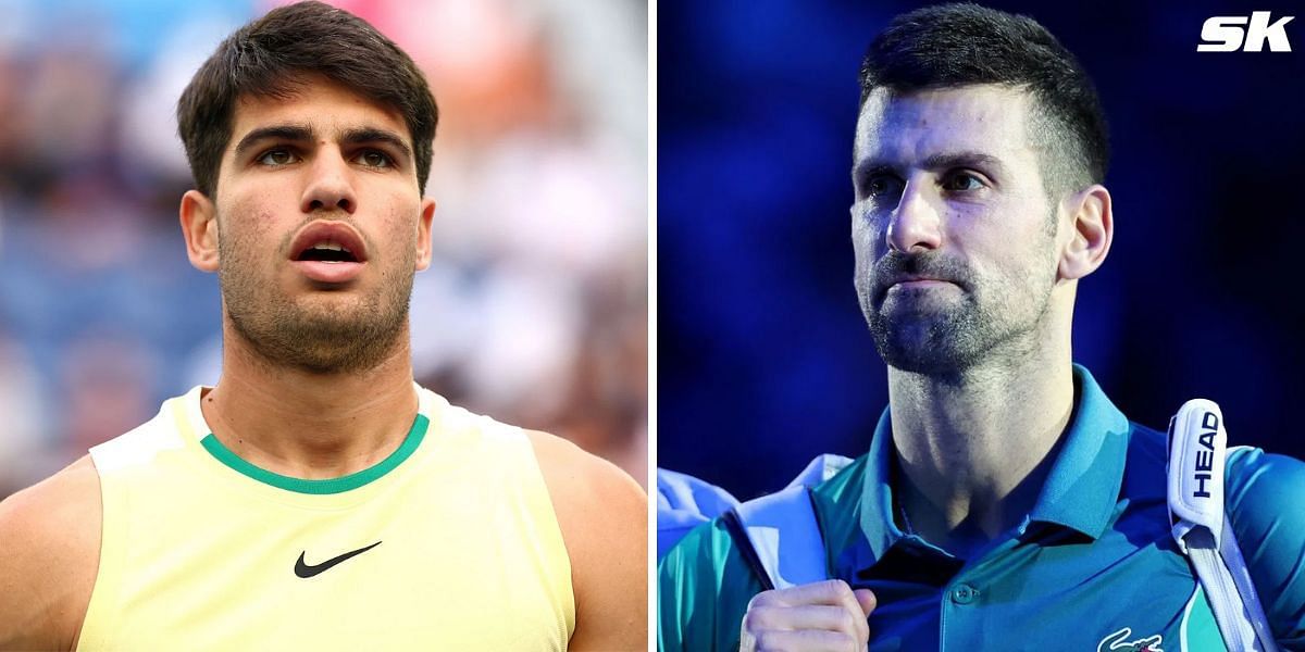 Carlos Alcaraz lost his No. 1 spot to Novak Djokovic last year