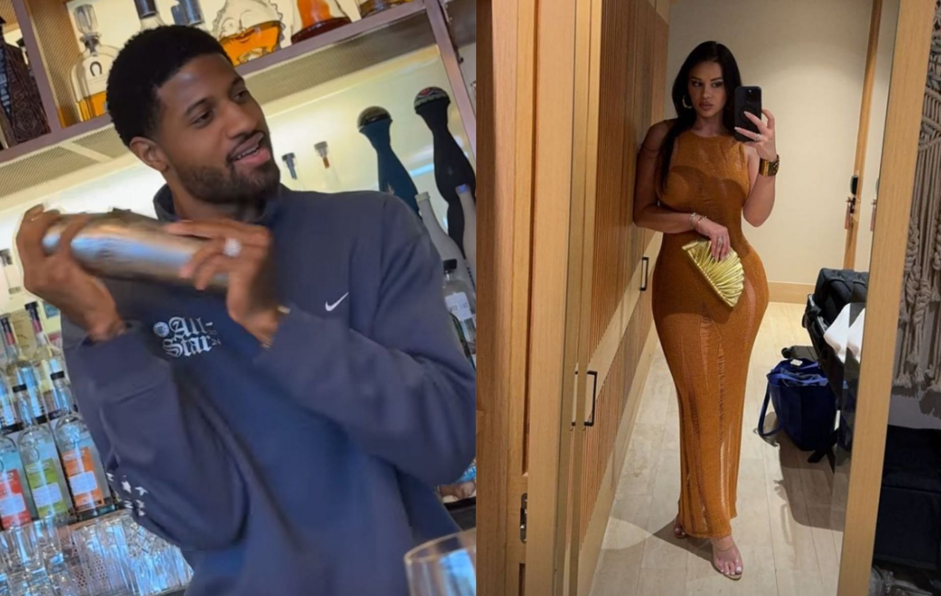 Paul George and wife, Daniela Rajic, takes time off before going to the 2024 NBA All-Star Game