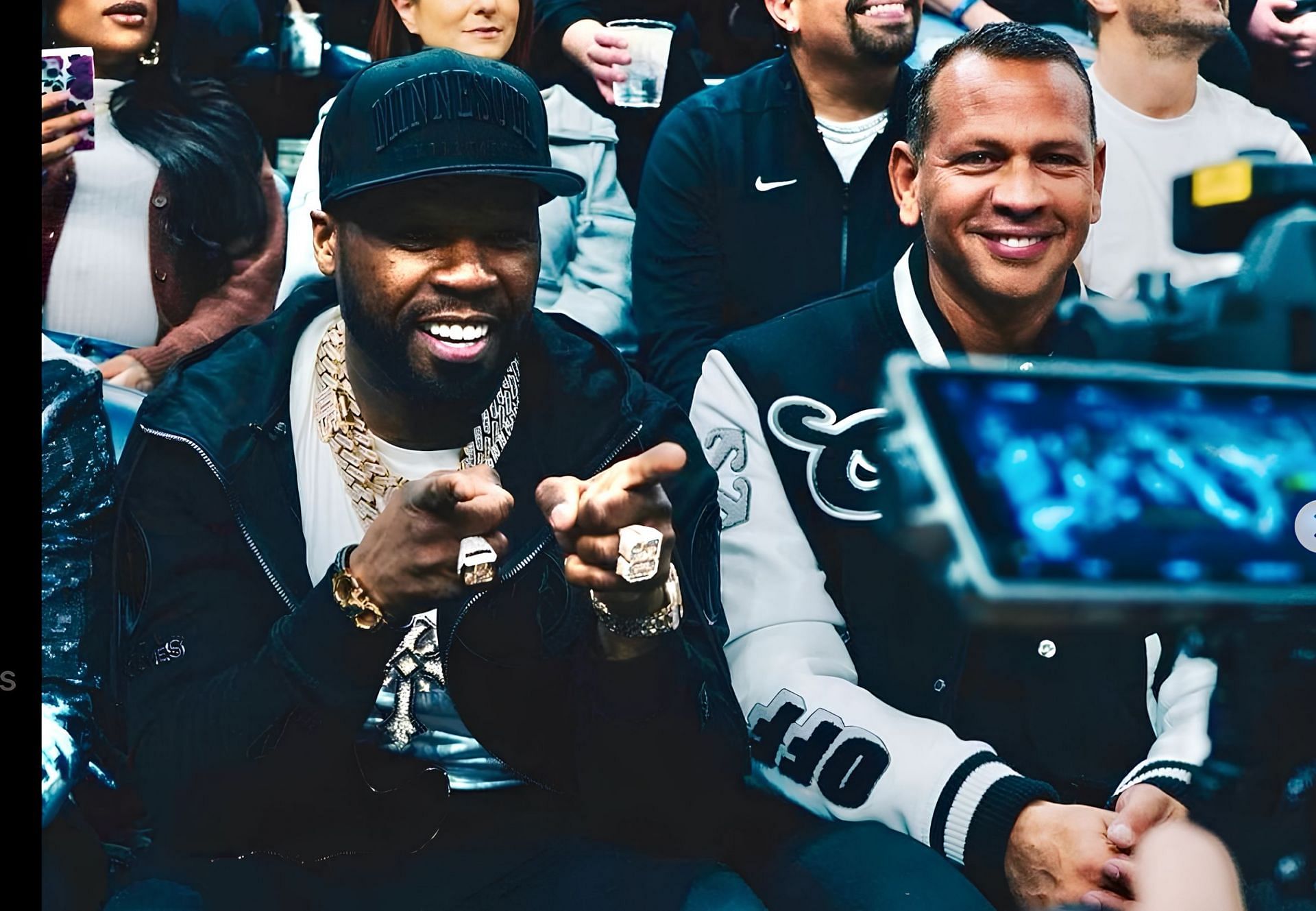 50 Cent amps up for coaching duty at 2024 NBA All-Star Celebrity Game