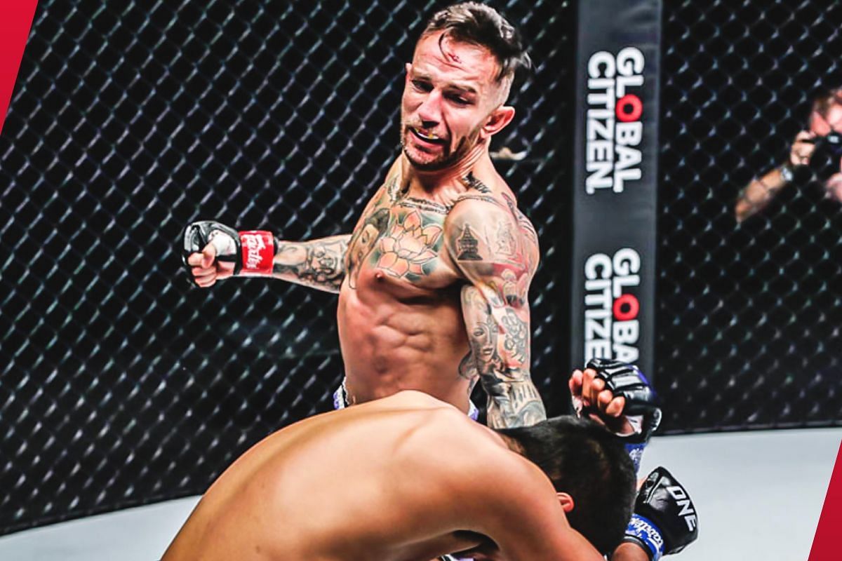 Liam Harrison is proud to be in the company of elite fighters in ONE Championship. -- Photo by ONE Championship