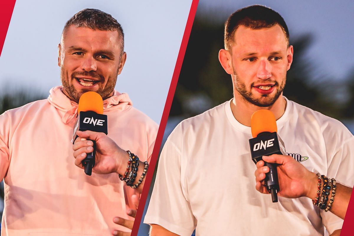 Anatoly Malykhin (left) and Reinier de Ridder (right) | Photo credits: ONE Championship