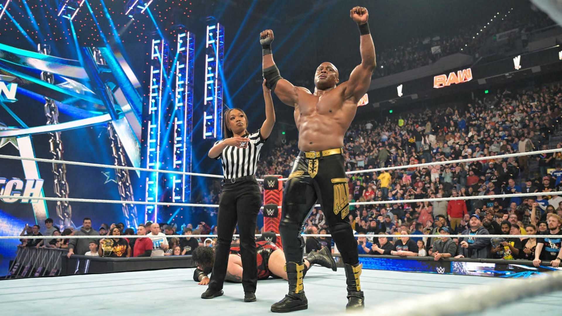 Will Bobby Lashley have his hands raised in Perth next weekend?