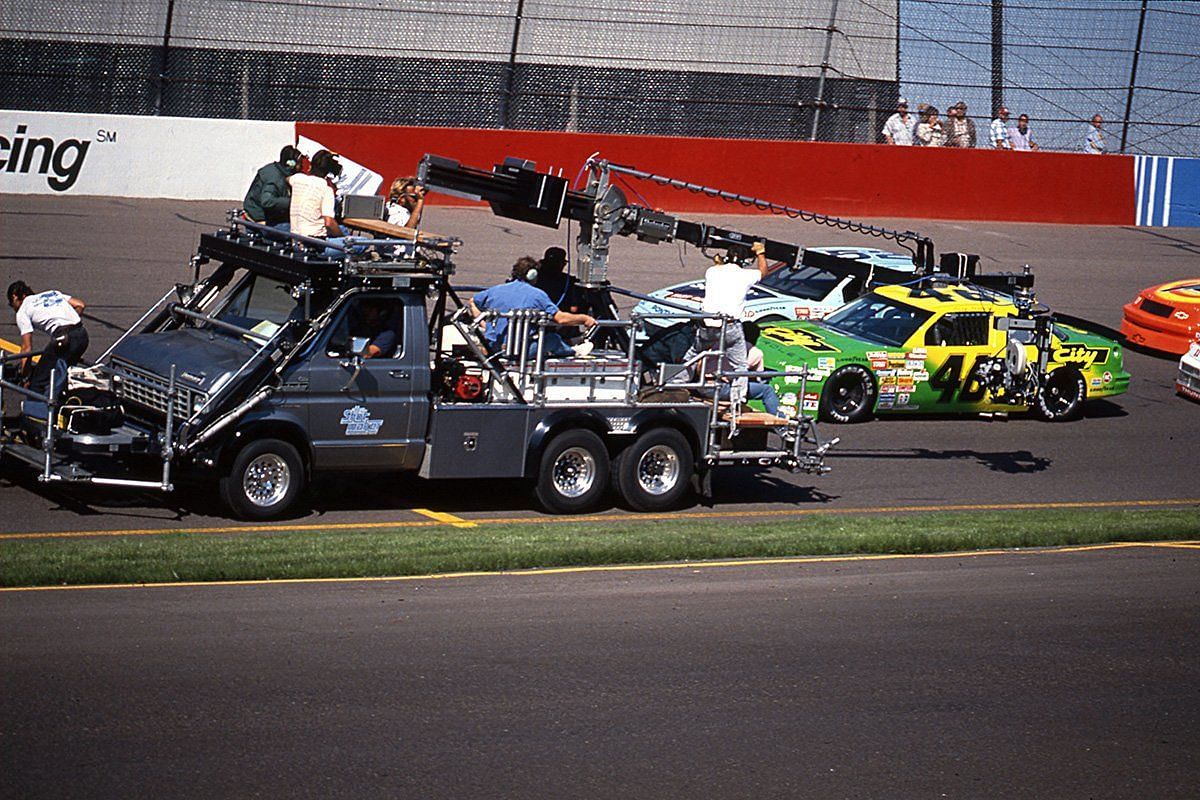 A behind-the-scene click from the 1990 movie &quot;Days Of Thunder&quot; (Image from X)