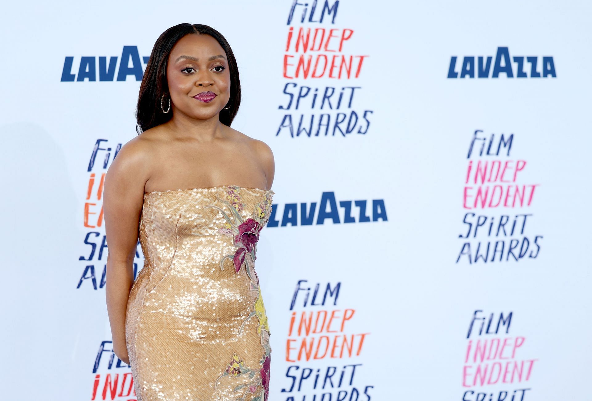 Quinta Brunson at Film Independent Spirit Awards (Photo by Monica Schipper/Getty Images)