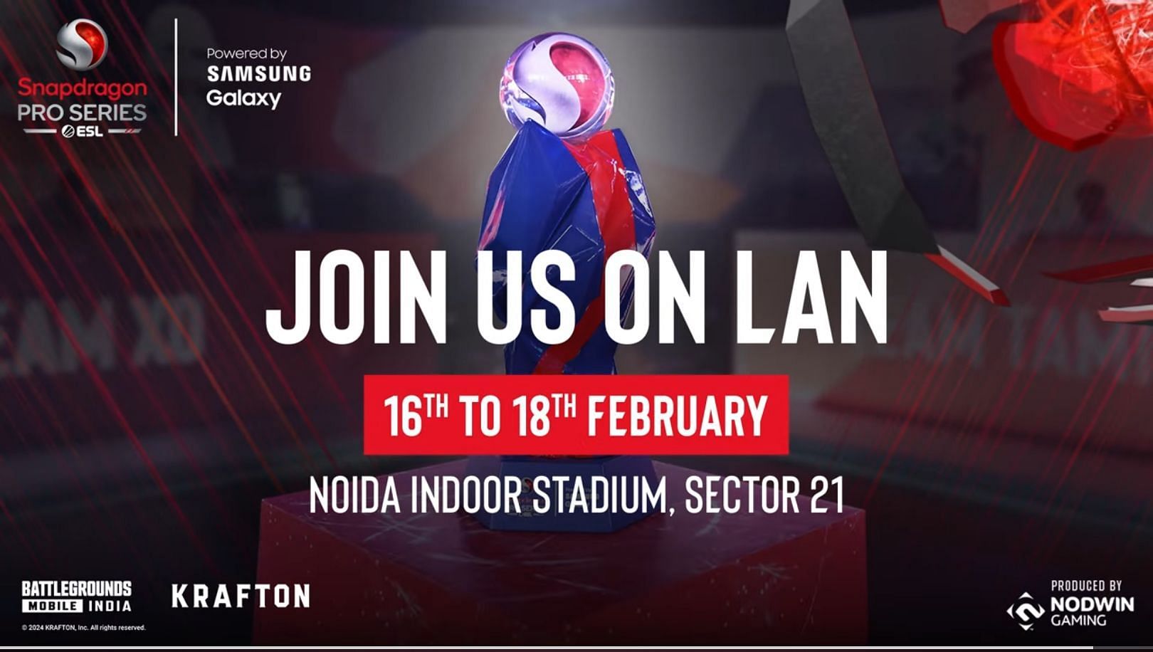 ESL BGMI Pro Series 2024 Finals will be played in Noida (Image via ESL)