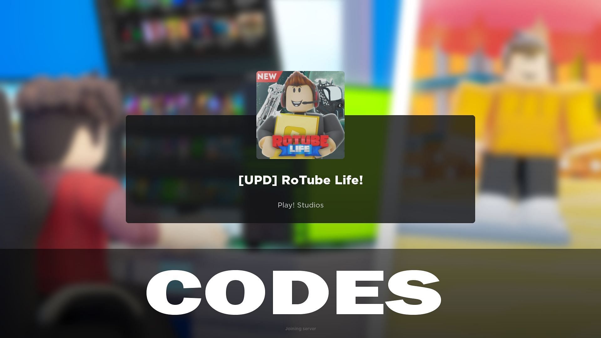 RoTube Life Codes (March 2024)