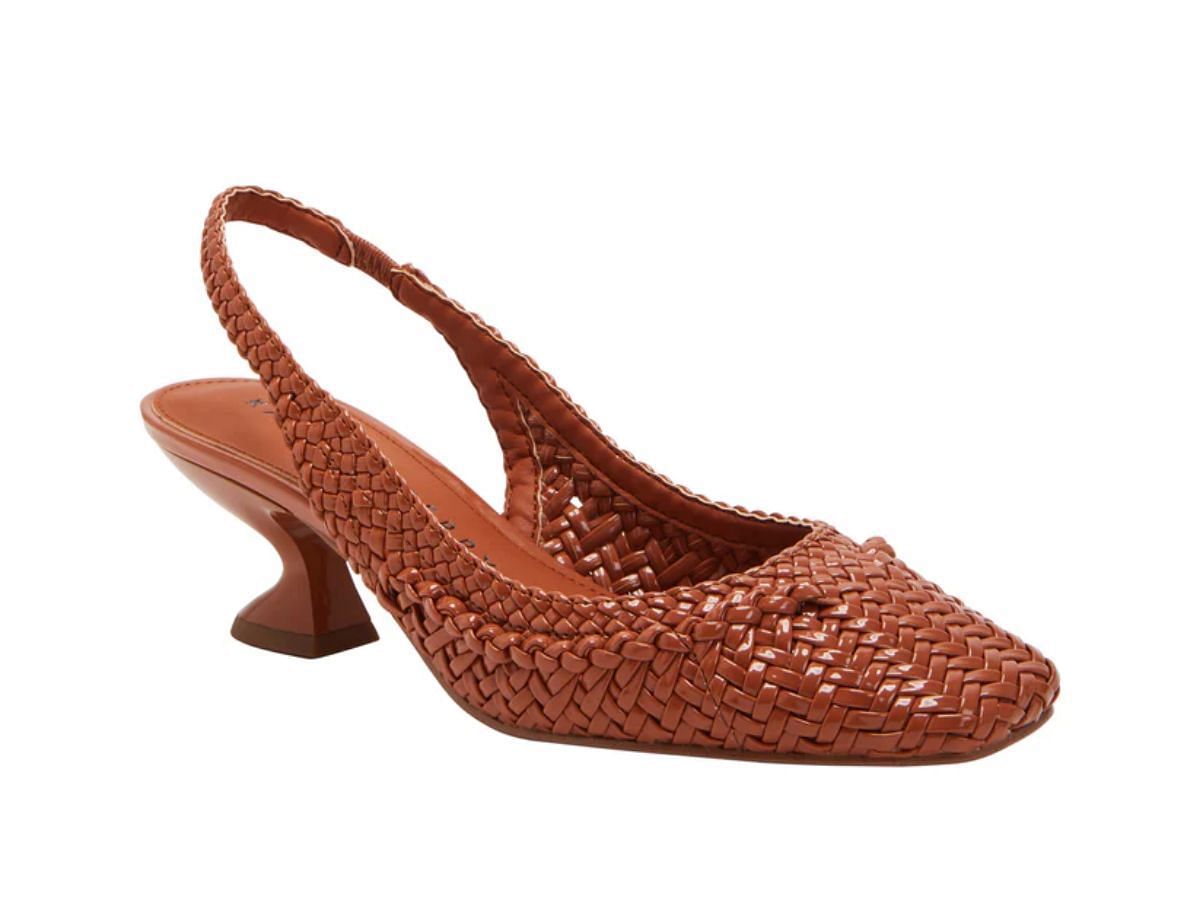 The Laterr woven sling back (Image via Katy Perry collections)