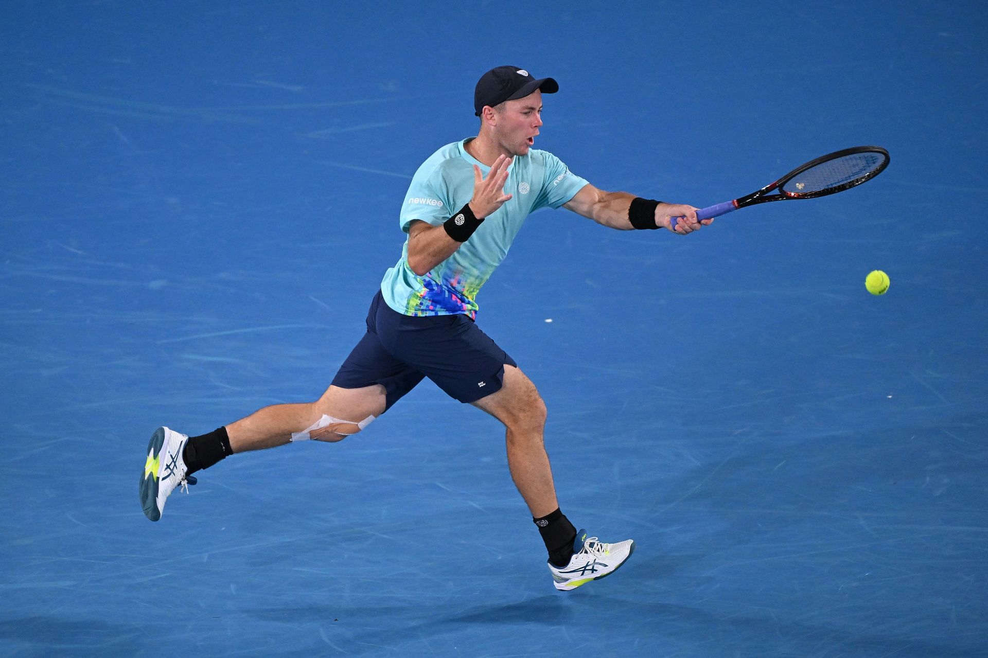 Dominik Koepfer at the 2024 Australian Open - Getty Images