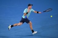 Dominik Koepfer at the 2024 Australian Open - Getty Images