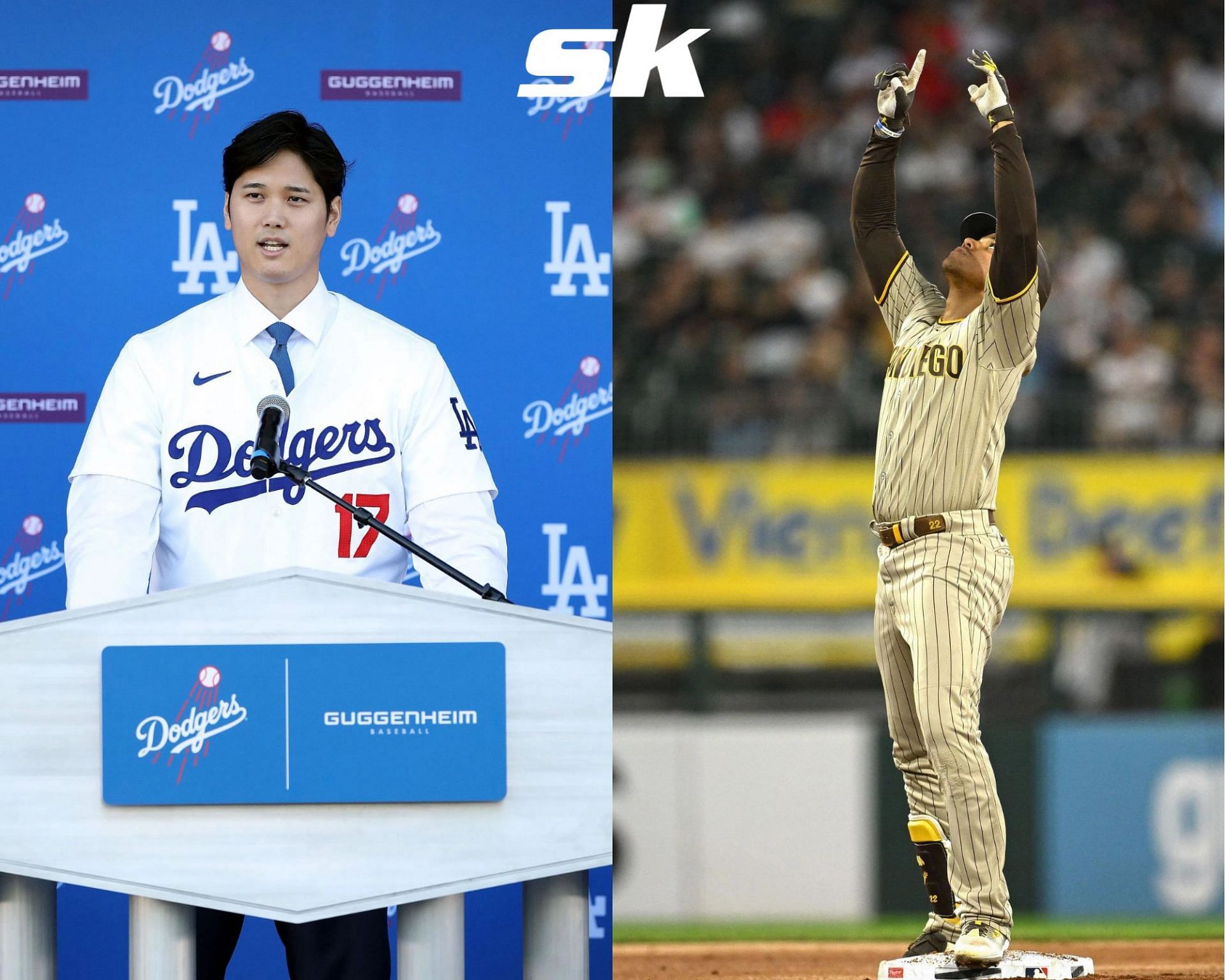 Shohei Ohtani and Juan Soto will play for new teams this year