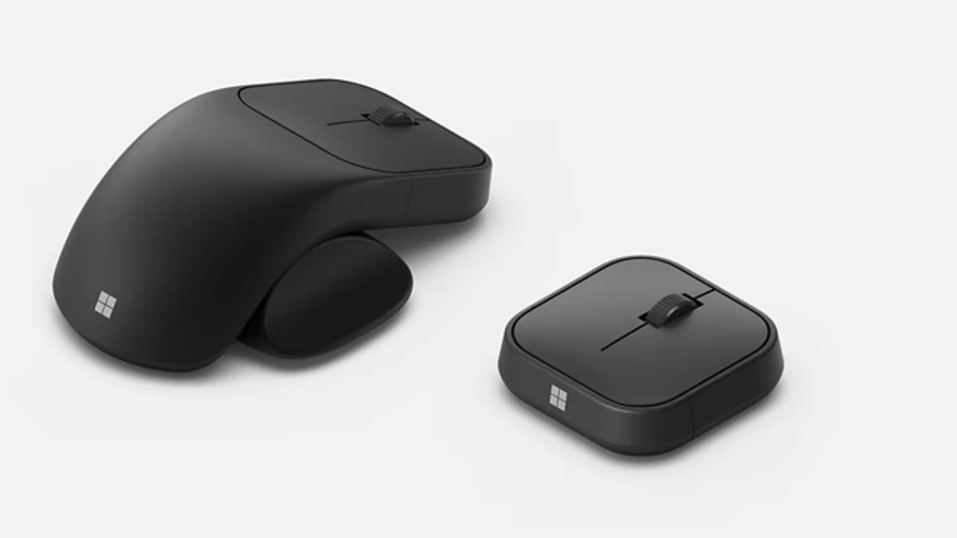 Wireless mouse with compact design (Image via Microsoft)