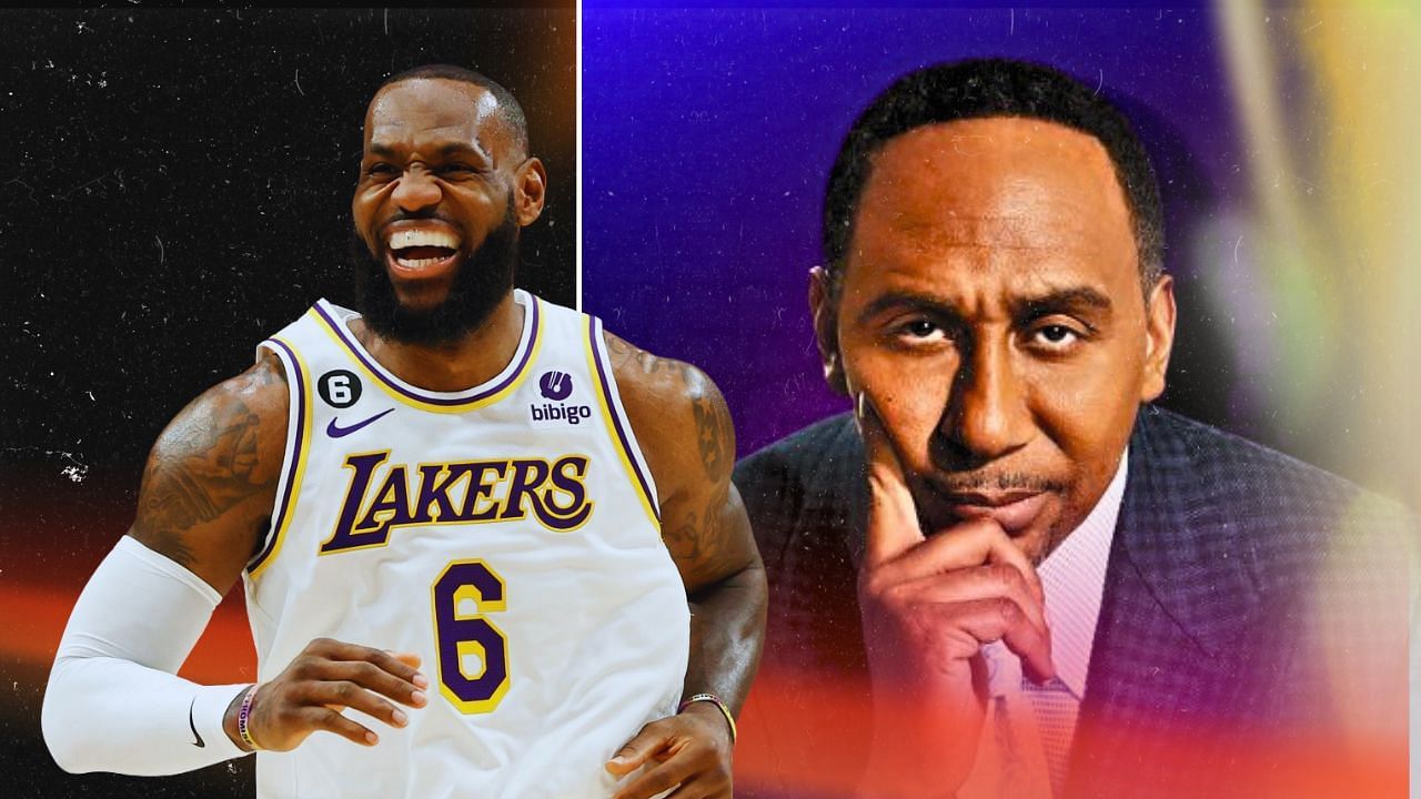 Stephen A. Smith backpedals on LeBron James critique after Lakers legends
