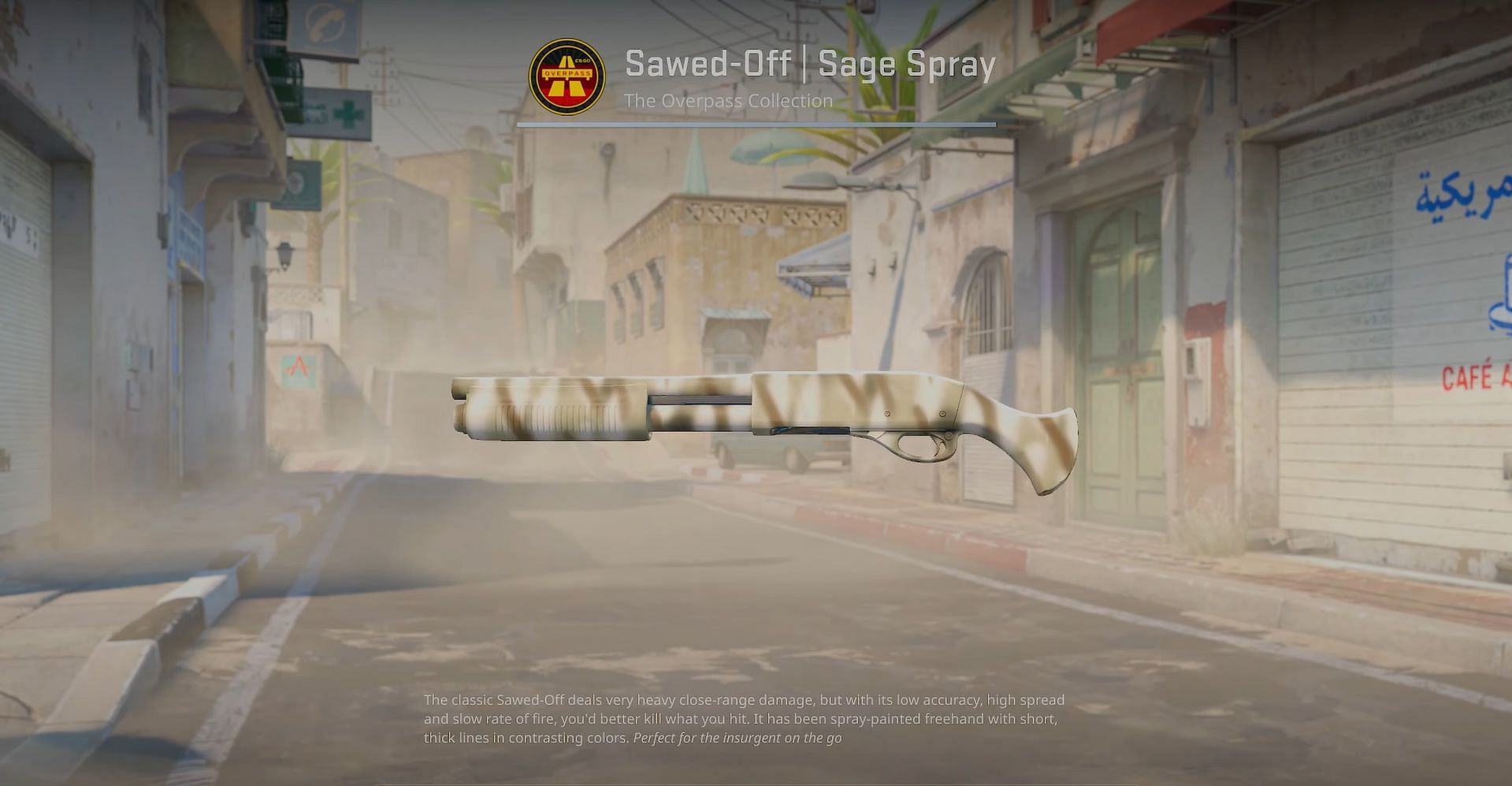 Sawed-Off Sage Spray (Image via Valve || YouTube/covernant)