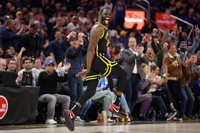 Draymond Green jives to Flo Rida's "Good feeling" days after claiming he might lose his "fire"
