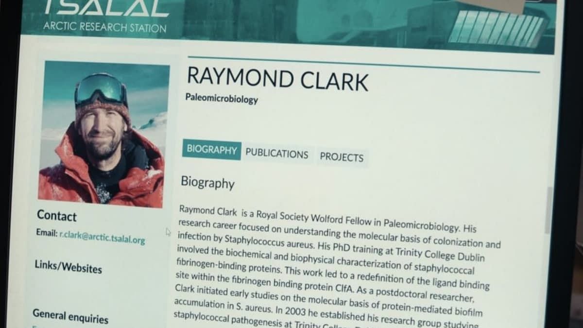 A still of Raymond Clark from the show. (Image via HBO)