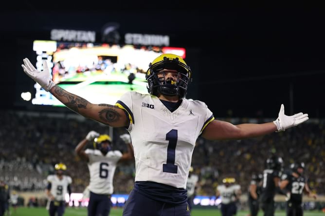 Is Roman Wilson playing today in the Senior Bowl? Michigan WR’s status explored