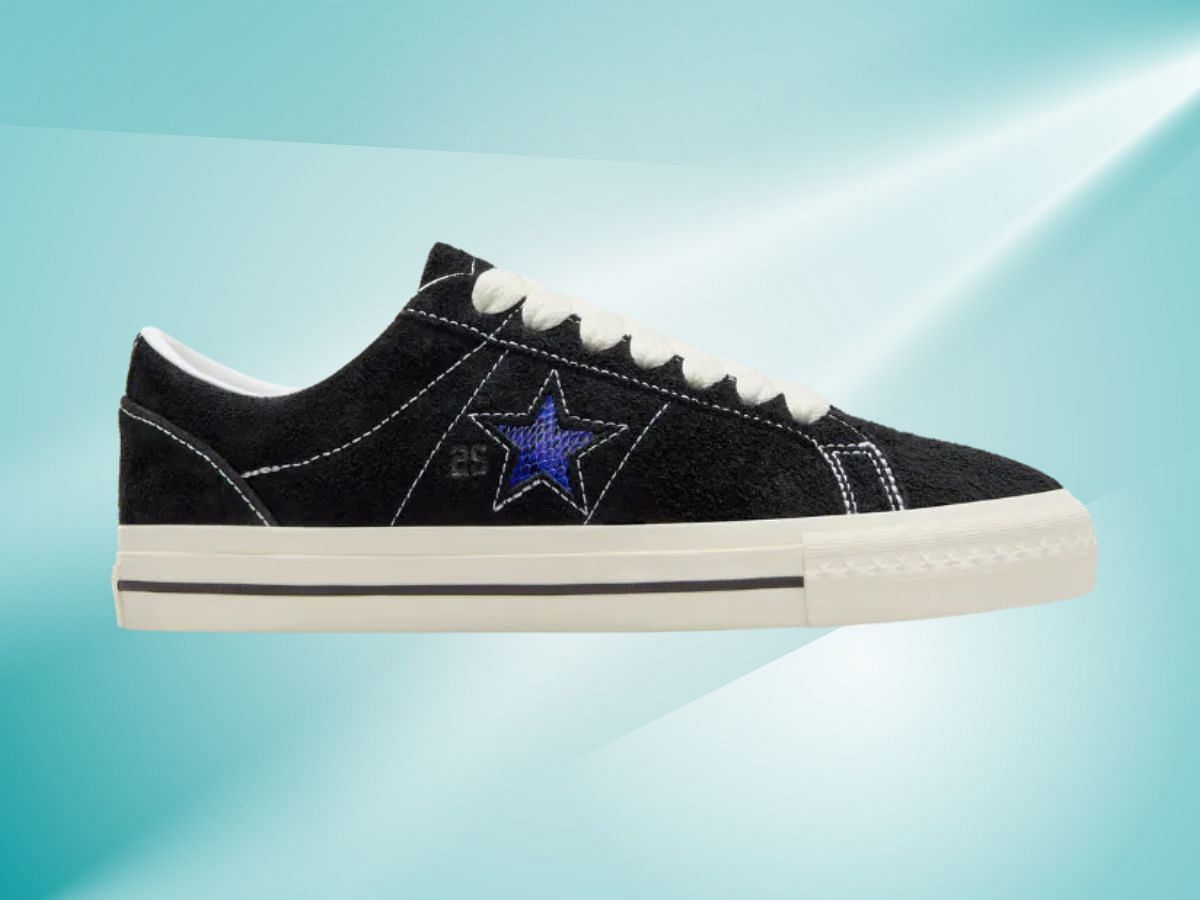 Converse CONS One Star Pro Quartersnacks Black (Image via Twitter/@nicedrops)