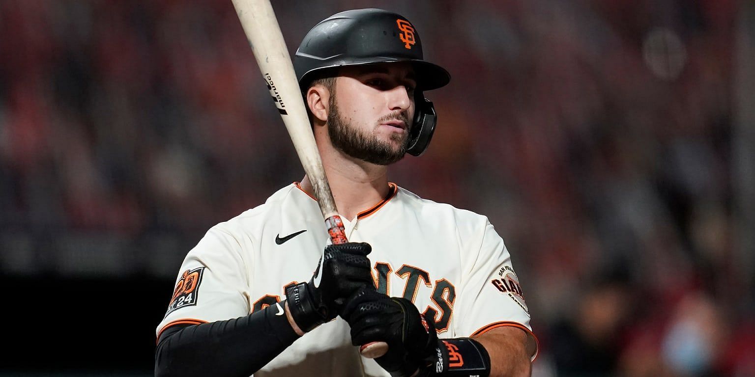 Backstop Joey Bart at the plate for the SF Giants