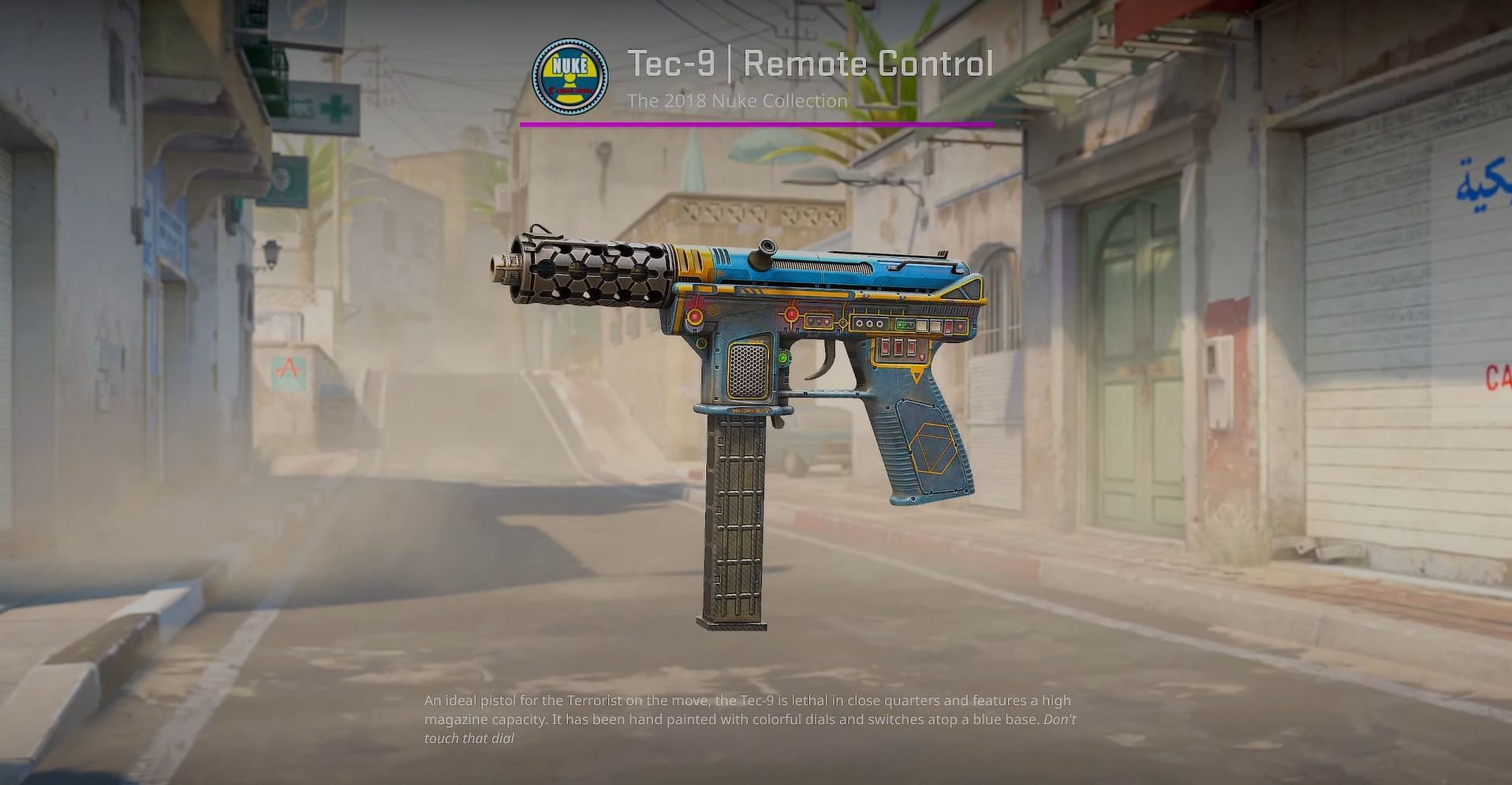 Tec-9 Remote Control (Image via YouTube/covernant)