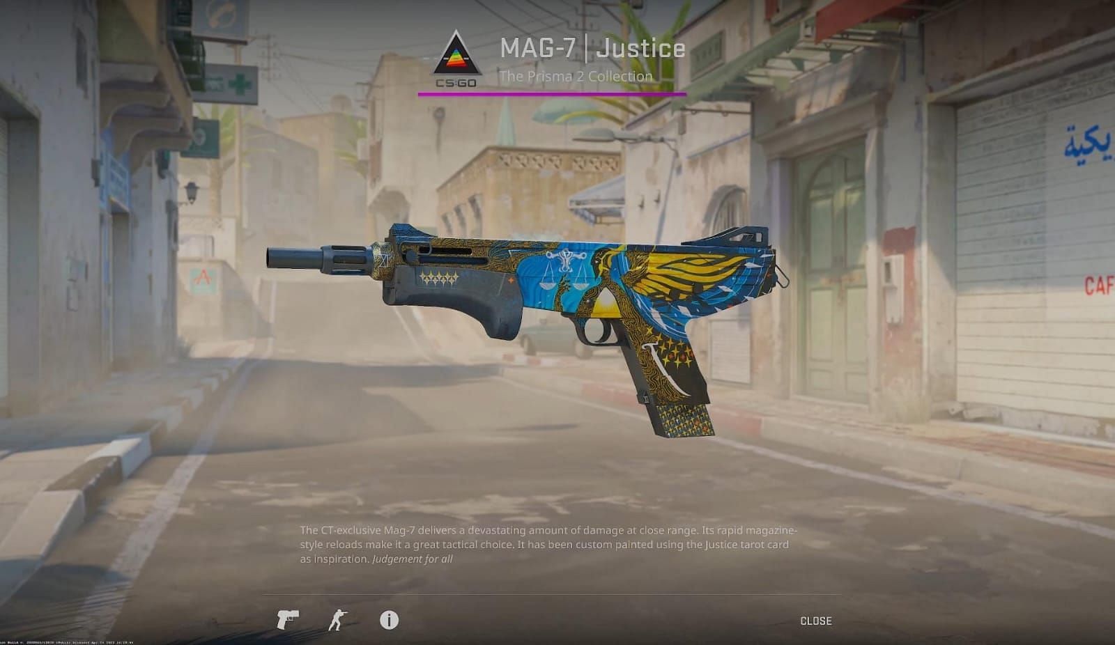MAG-7 Justice (Image via Valve || YouTube/covernant)