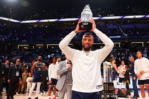 Indiana booed Damian Lillard after he won the 2024 NBA All-Star Game MVP.