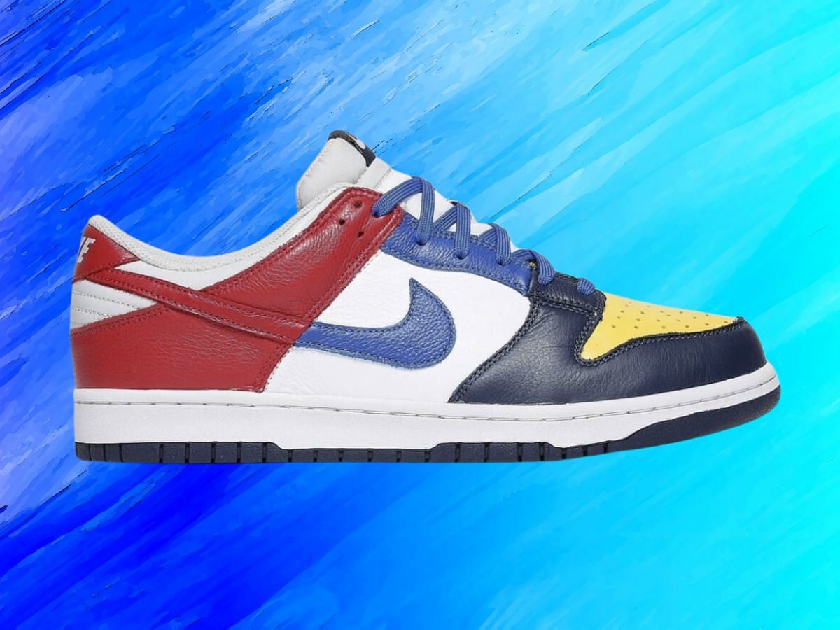 Nike Dunk Low CO.JP What The sneakers (Image via Twitter/@FADEDFORU)