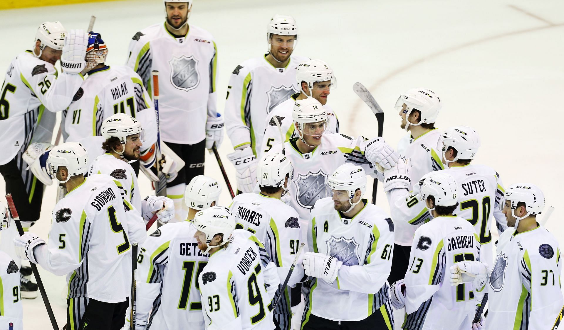 Team Toews at the 2015 Honda NHL All-Star Game