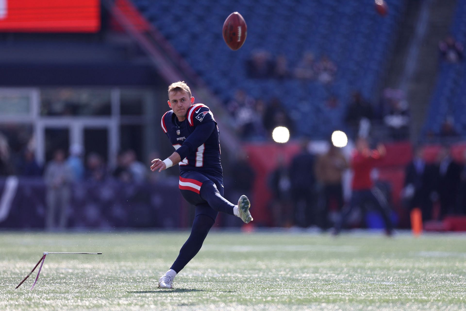 Chad Ryland at Washington Commanders v New England Patriots