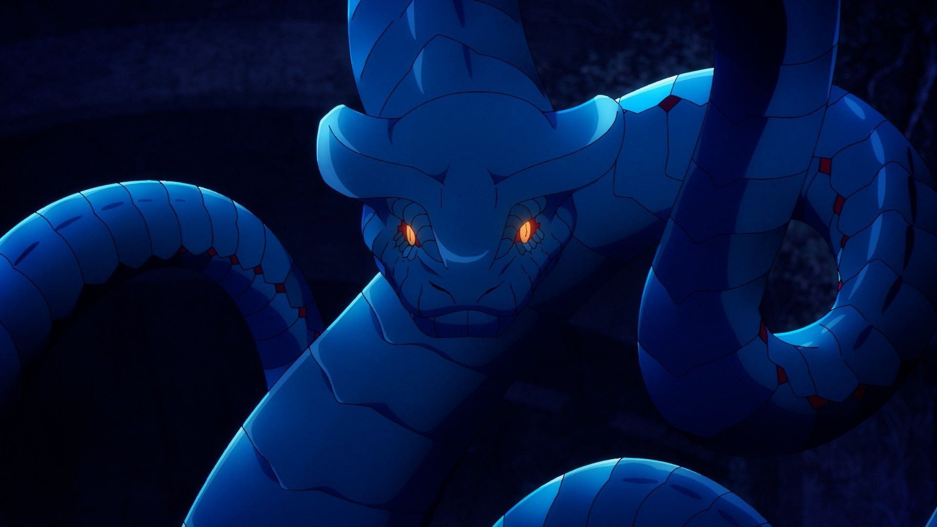 The Instant Dungeon boss as seen in the anime (Image via A-1 Pictures)