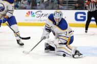Ukko-Pekka Luukkonen of the NHL's Buffalo Sabres