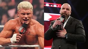 Cody Rhodes reacts to Triple H's message before WWE RAW