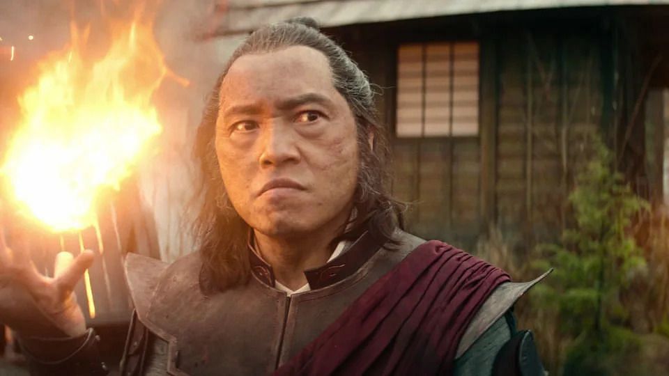 A still of Ken Leung as Commander Zhao. (Image via Netflix)