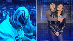 Unseen footage of Rey Mysterio at UFC event amid WWE absence surfaces online