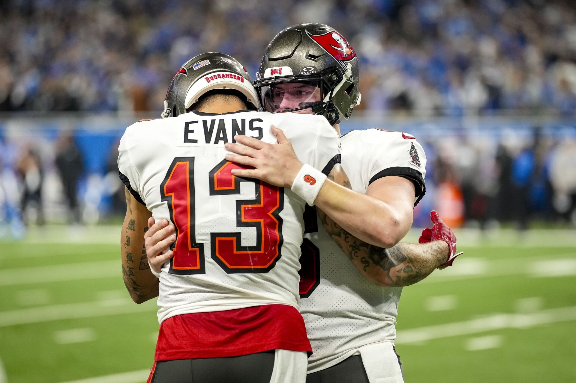 Mike Evans during NFC Divisional Playoffs - Tampa Bay Buccaneers v Detroit Lions