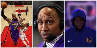 Draymond Green challenges Stephen A. Smith for pinning LeBron James on dunk contest downfall: "It's quite the reach"