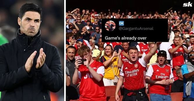 "Can't complain", "Game's already over" - Arsenal fans react as Mikel Arteta names 29-year-old star in XI to face West Ham