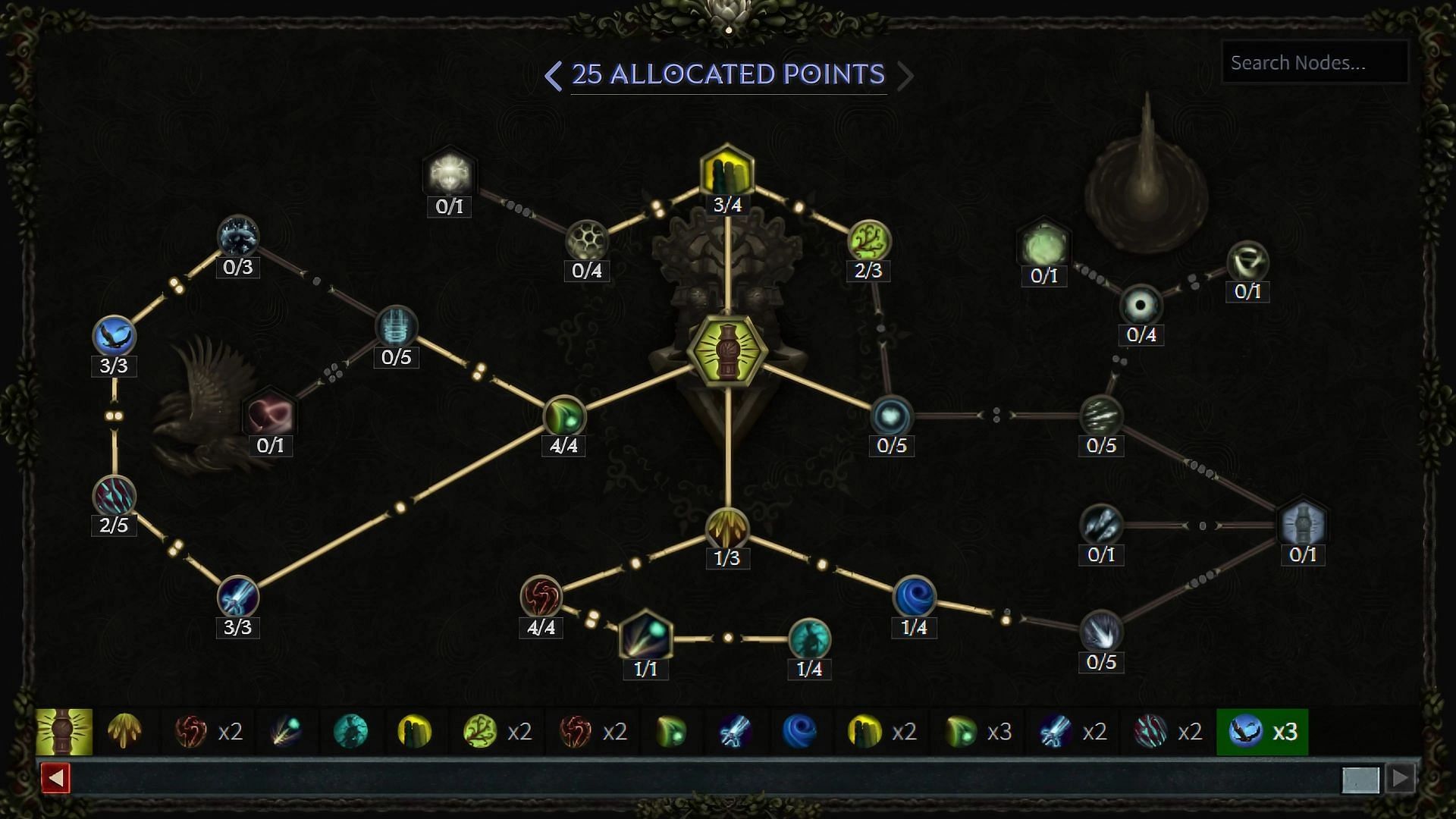 Thorn Totem Shaman build skill passive (Image via Eleventh Hour Games/ maxroll.gg)