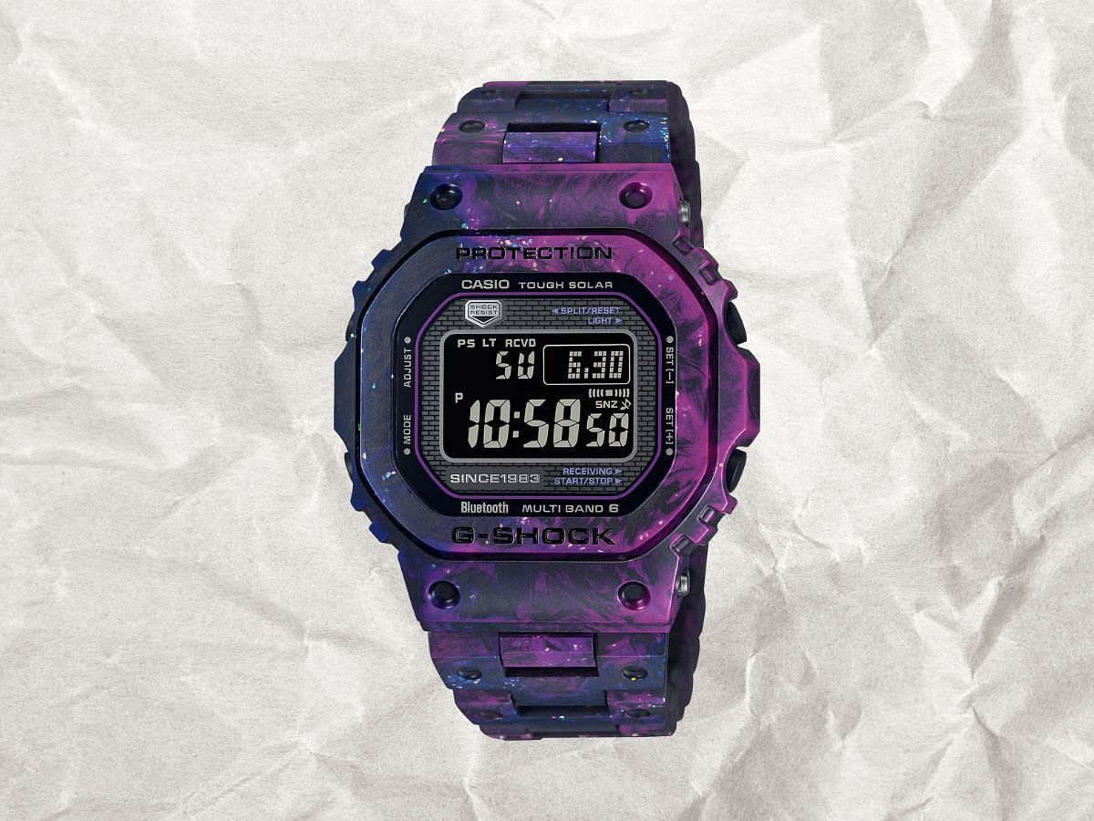 The G-Shock GCWB5000 carbon edition (Image via Casio)