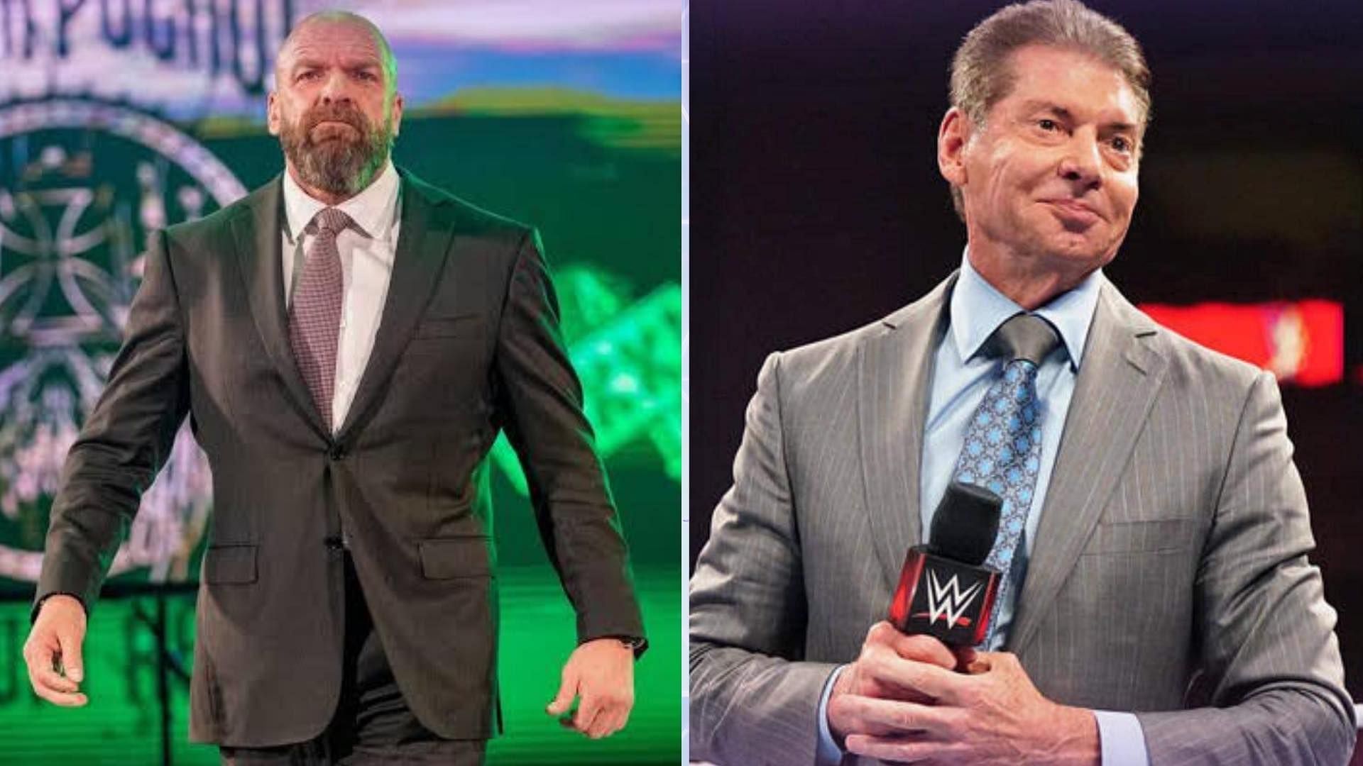 Triple H and Vince McMahon in picture