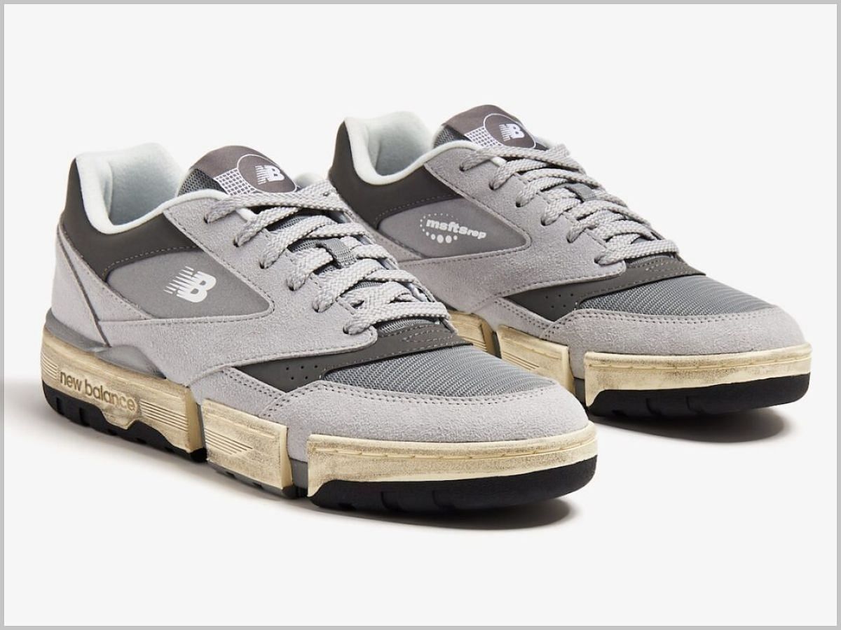 MSFTSrep x New Balance 0.01 &ldquo;Grey&rdquo; sneakers