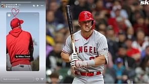 Mike Trout's wife Jessica exhibits heartwarming gesture as Angels star returns to field