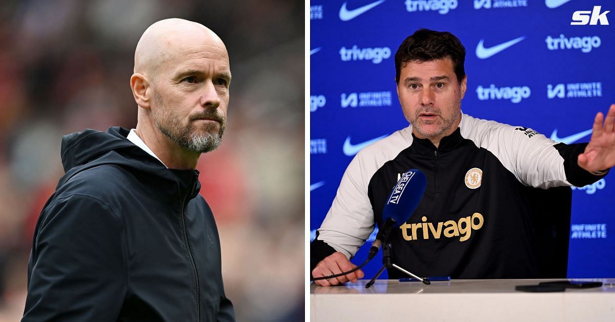 Erik ten Hag (left) and Mauricio Pochettino