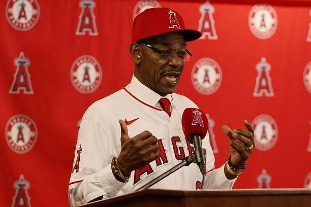 Los Angeles Angels Manager Ron Washington Family