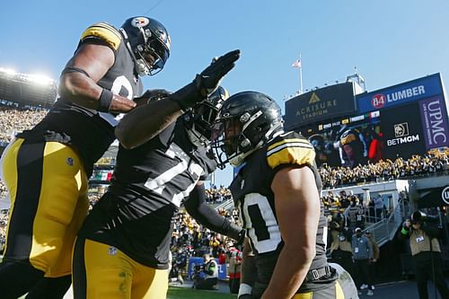 Broderick Jones during Green Bay Packers v Pittsburgh Steelers