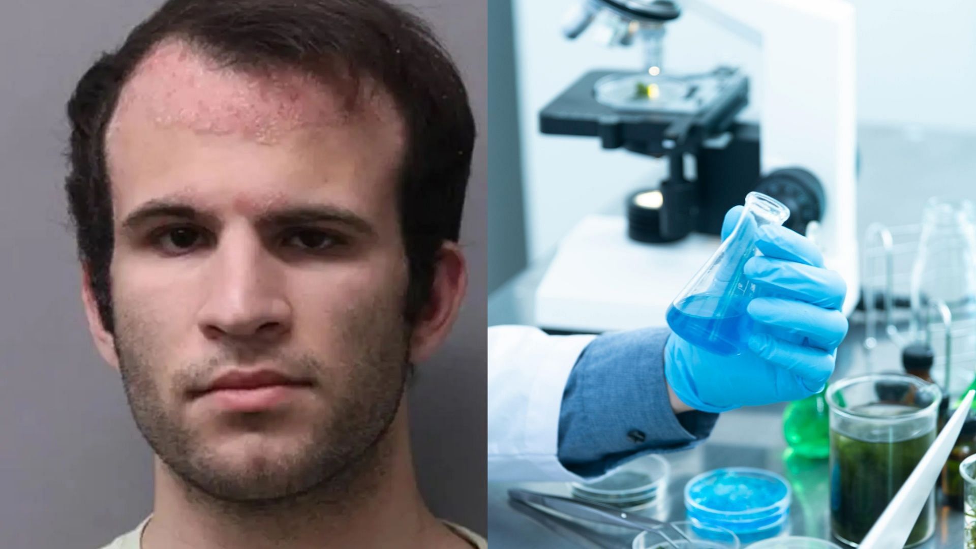 Matthew Leshinsky pleads guilty for running a meth lab. (Images via Suffolk County District Attorney