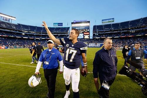 Philip Rivers at Miami Dolphins v San Diego Chargers